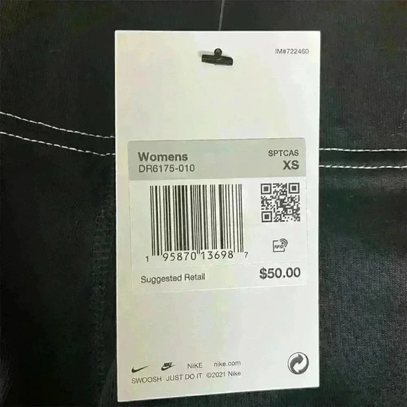 Nike Women's XS Black High-Waisted Jegging Leggings Activewear - Picture 2 of 7